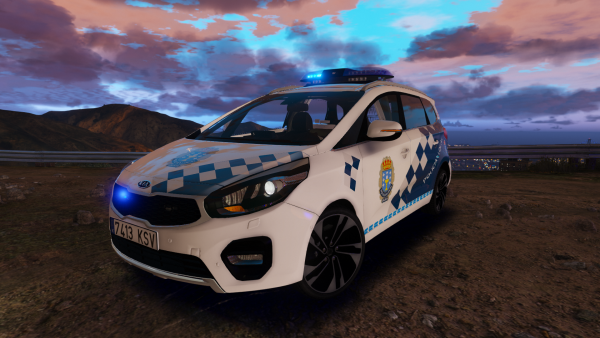 Kia Carens Policía Local de Galicia
