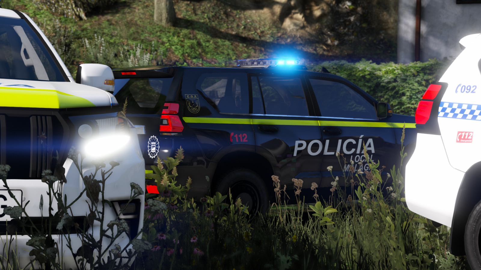 Toyota Land Cruiser 2019 de la Policía Local de Málaga.