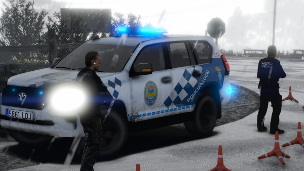 Toyota Land Cruiser 2019 de la Policía Local de Galicia.
