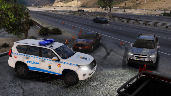 Toyota Land Cruiser 2019 de la Policía Autonómica de Galicia.