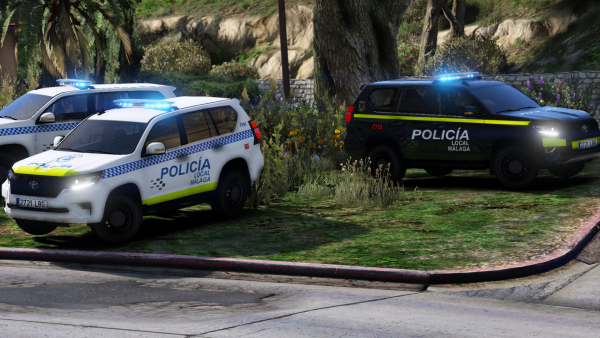 Toyota Land Cruiser 2019 de la Policía Local de Málaga.