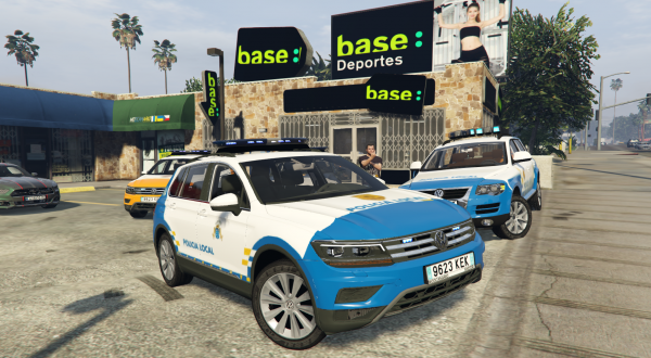 Policia Local Canaria y Proteccion Civil Canaria 2016 Volkswagen Tiguan [Typ AD1]