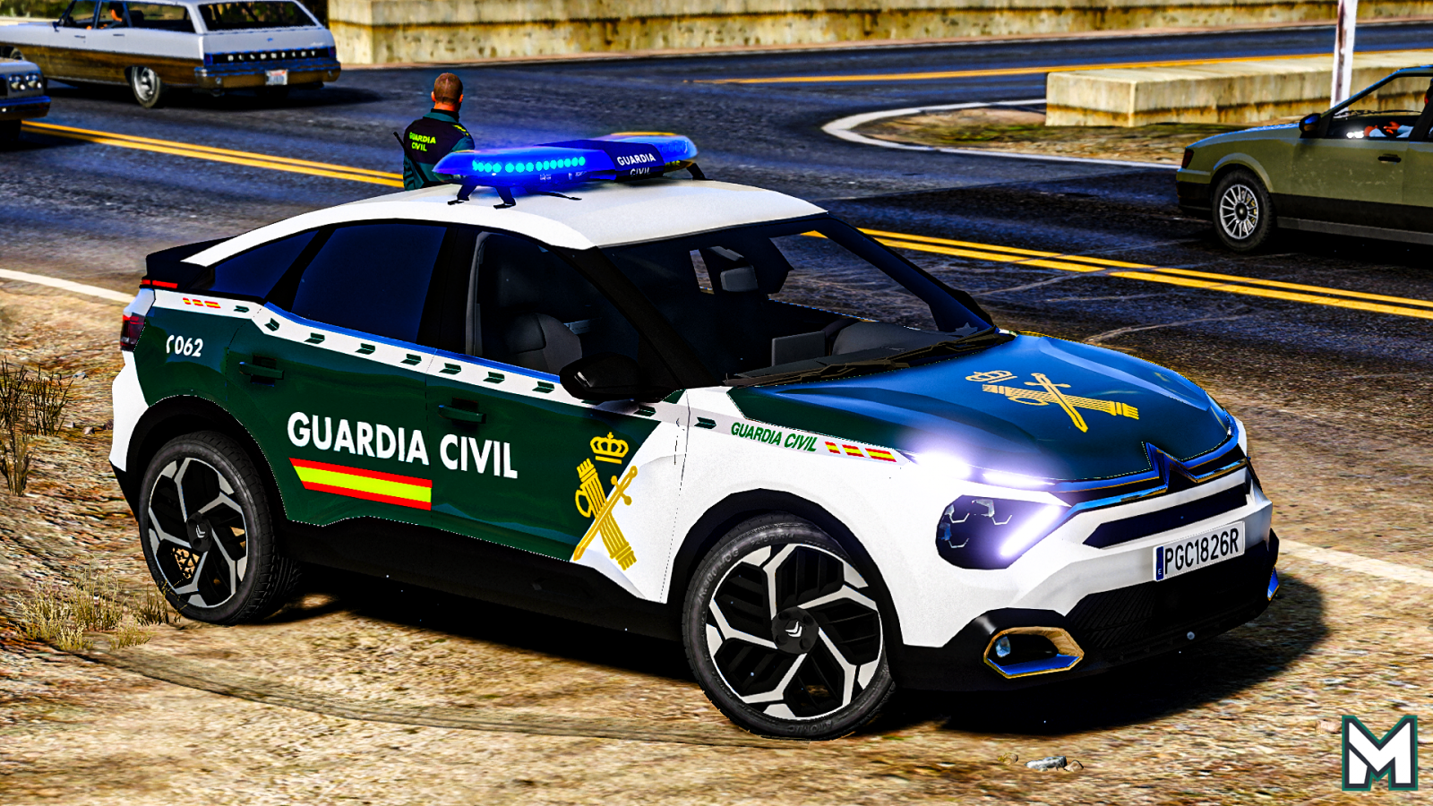 Citroën C4 Guardia civil