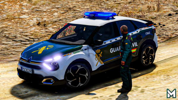 Citroën C4 Guardia civil
